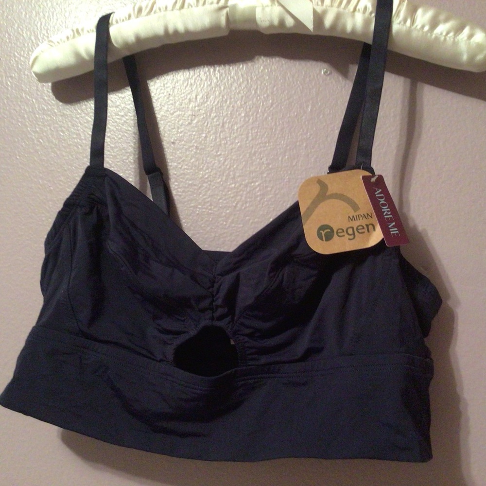 Navy Adore Me Mipan Regen Bra